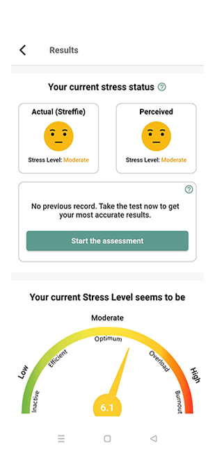 check stress level